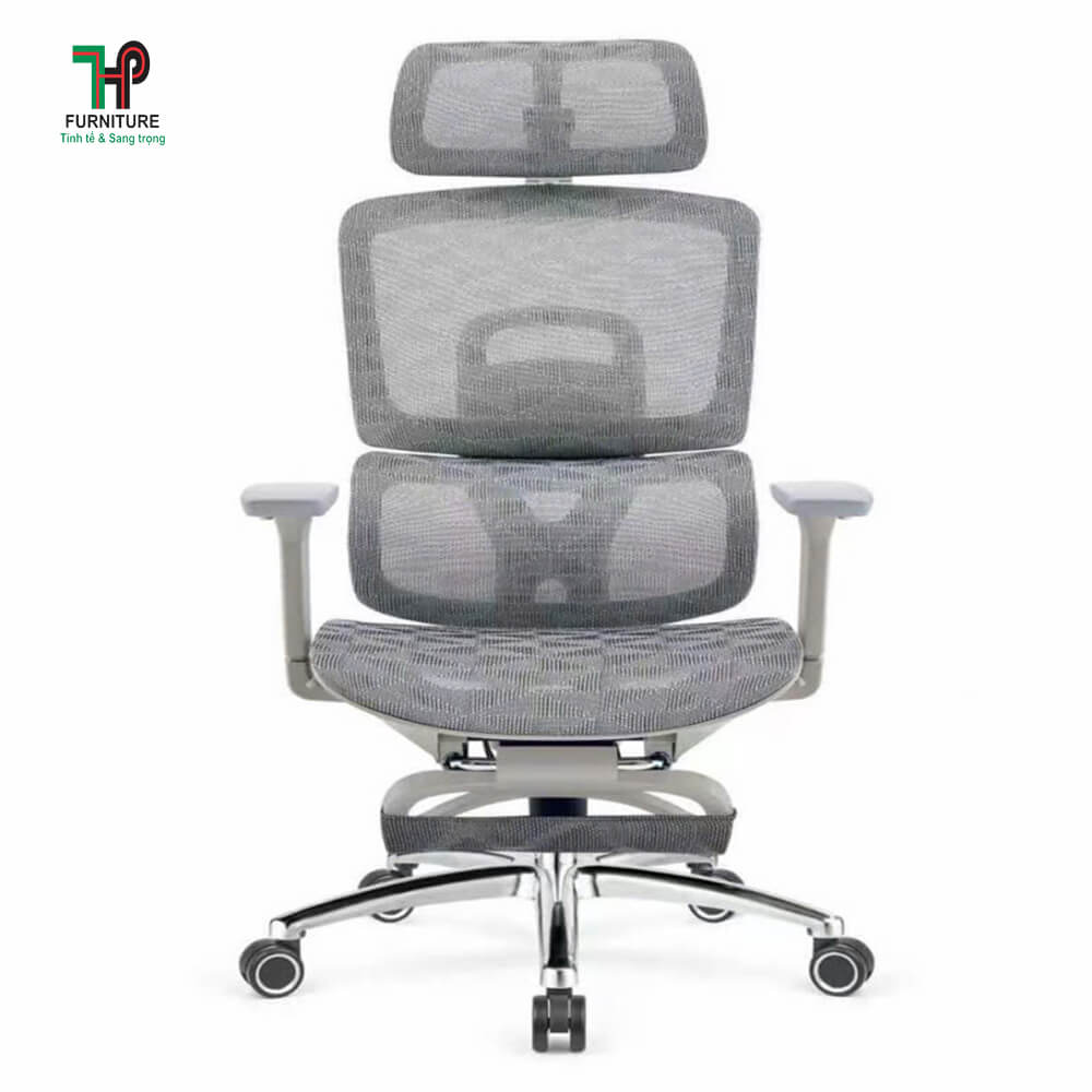 Ghế lưng lưới tựa đầu cong